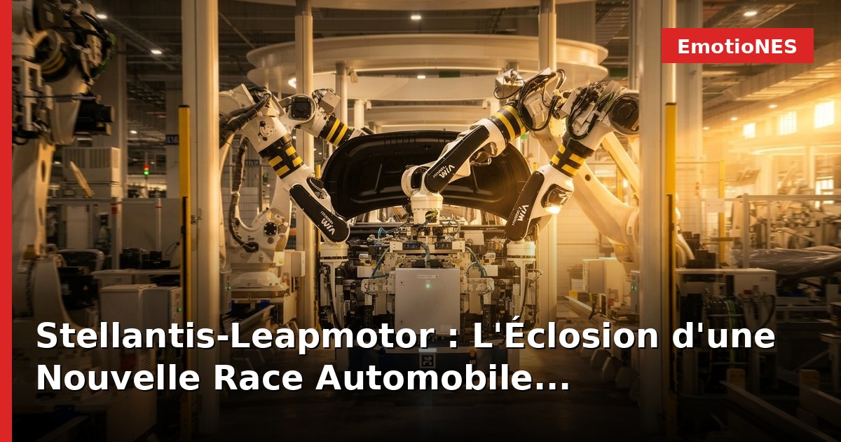 Stellantis-Leapmotor : L'Éclosion d'une Nouvelle Race Automobile Émotionnelle