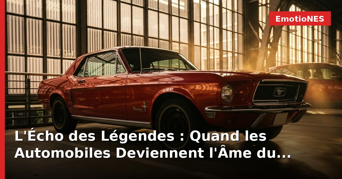 L'Écho des Légendes : Quand les Automobiles Deviennent l'Âme du Temps