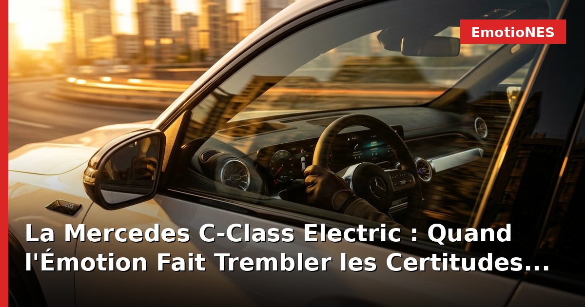La Mercedes C-Class Electric : Quand l'Émotion Fait Trembler les Certitudes