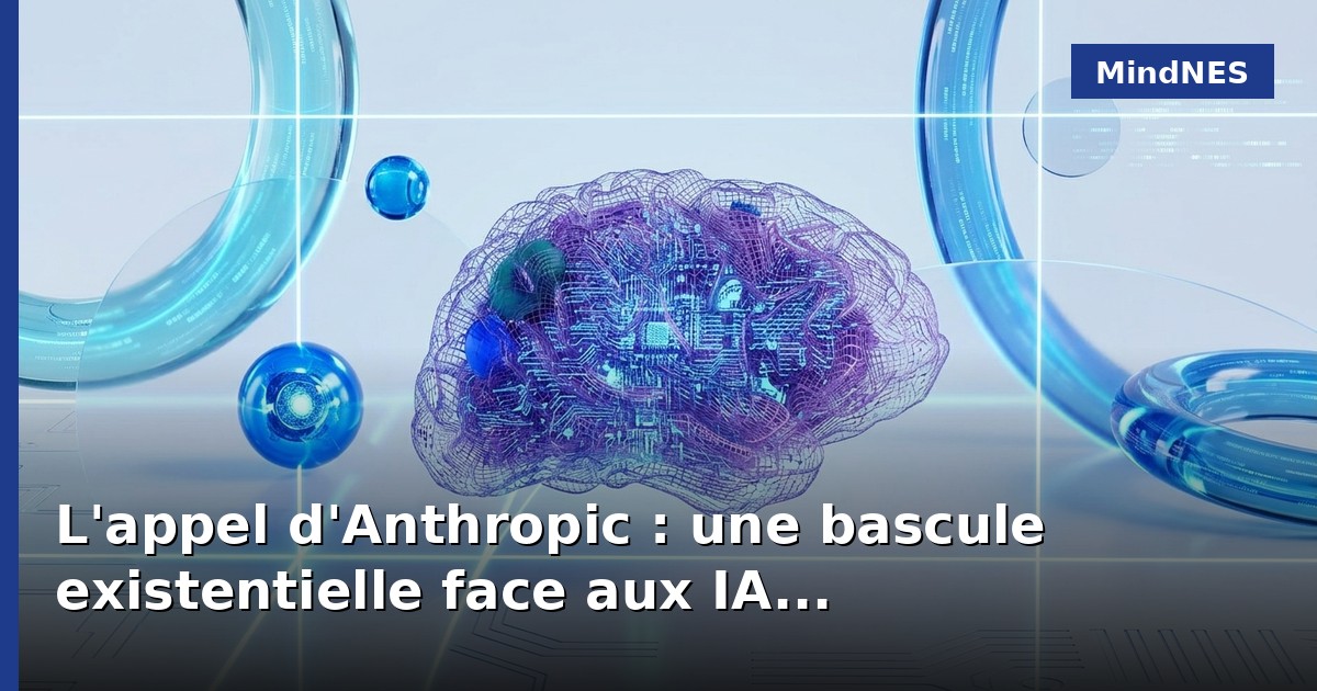 L'appel d'Anthropic : une bascule existentielle face aux IA auto-réplicantes