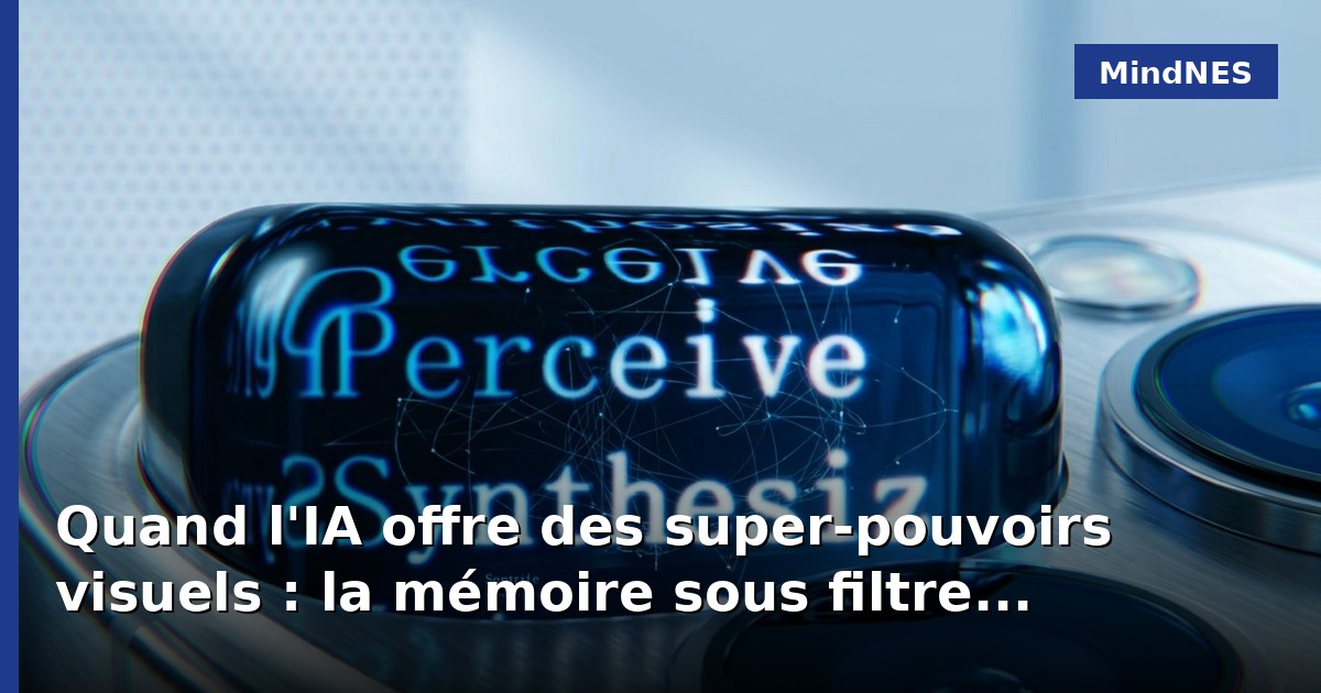Quand l'IA offre des super-pouvoirs visuels : la mémoire sous filtre algorithmique