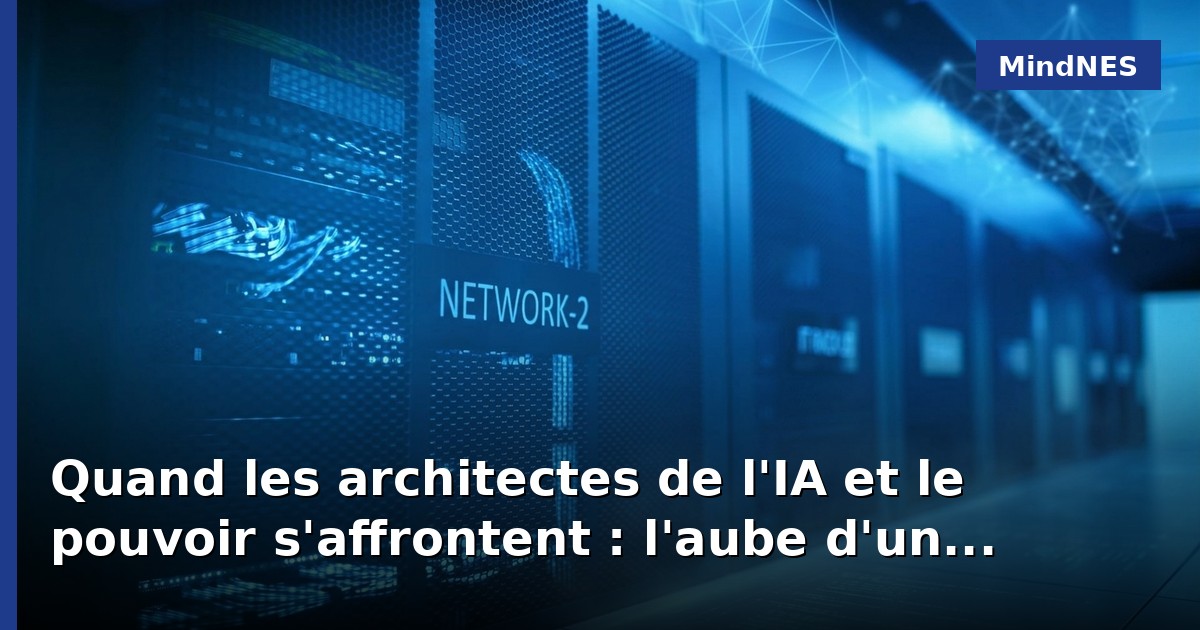 Quand les architectes de l'IA et le pouvoir s'affrontent : l'aube d'un nouveau paradigme de conscience technologique