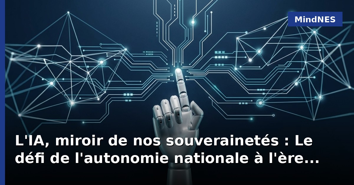 L'IA, miroir de nos souverainetés : Le défi de l'autonomie nationale à l'ère numérique