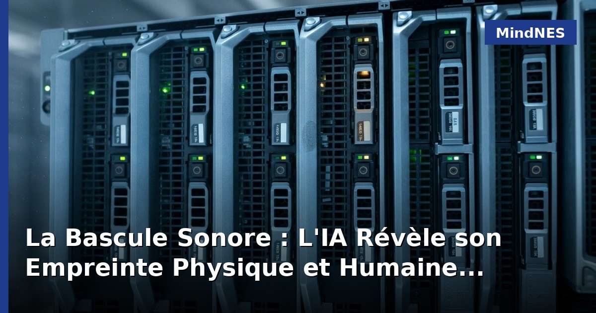 La Bascule Sonore : L'IA Révèle son Empreinte Physique et Humaine