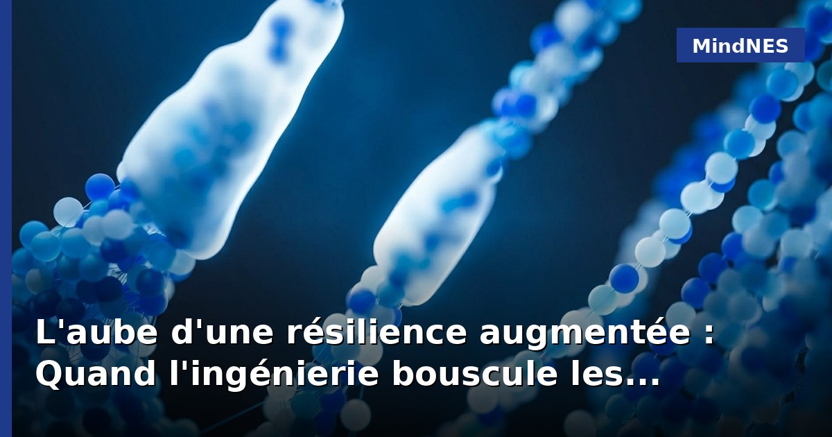 L'aube d'une résilience augmentée : Quand l'ingénierie bouscule les limites de la réparation humaine
