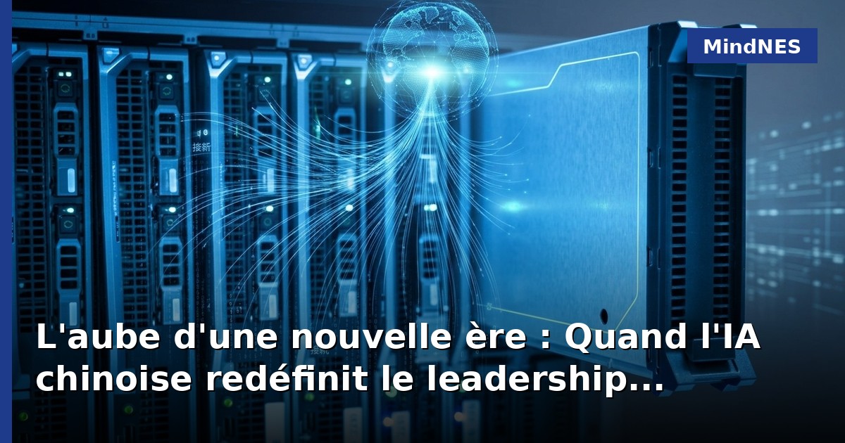 L'aube d'une nouvelle ère : Quand l'IA chinoise redéfinit le leadership technologique mondial