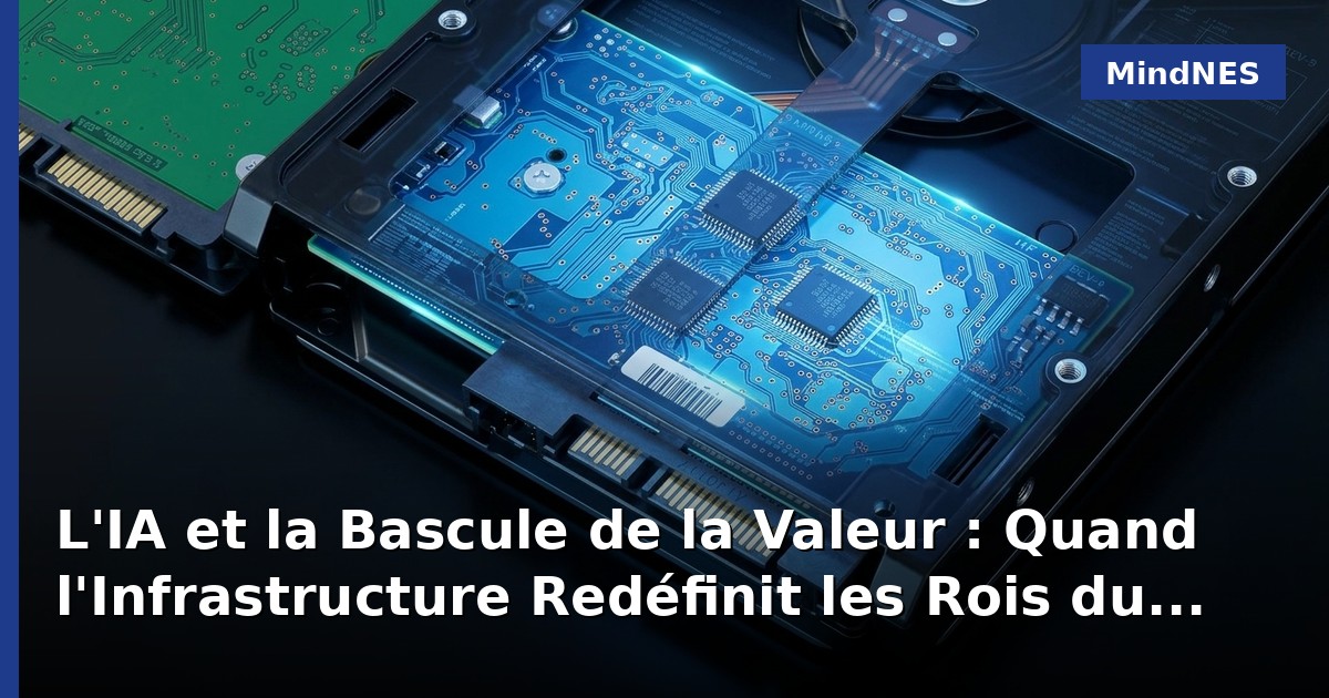 L'IA et la Bascule de la Valeur : Quand l'Infrastructure Redéfinit les Rois du Marché