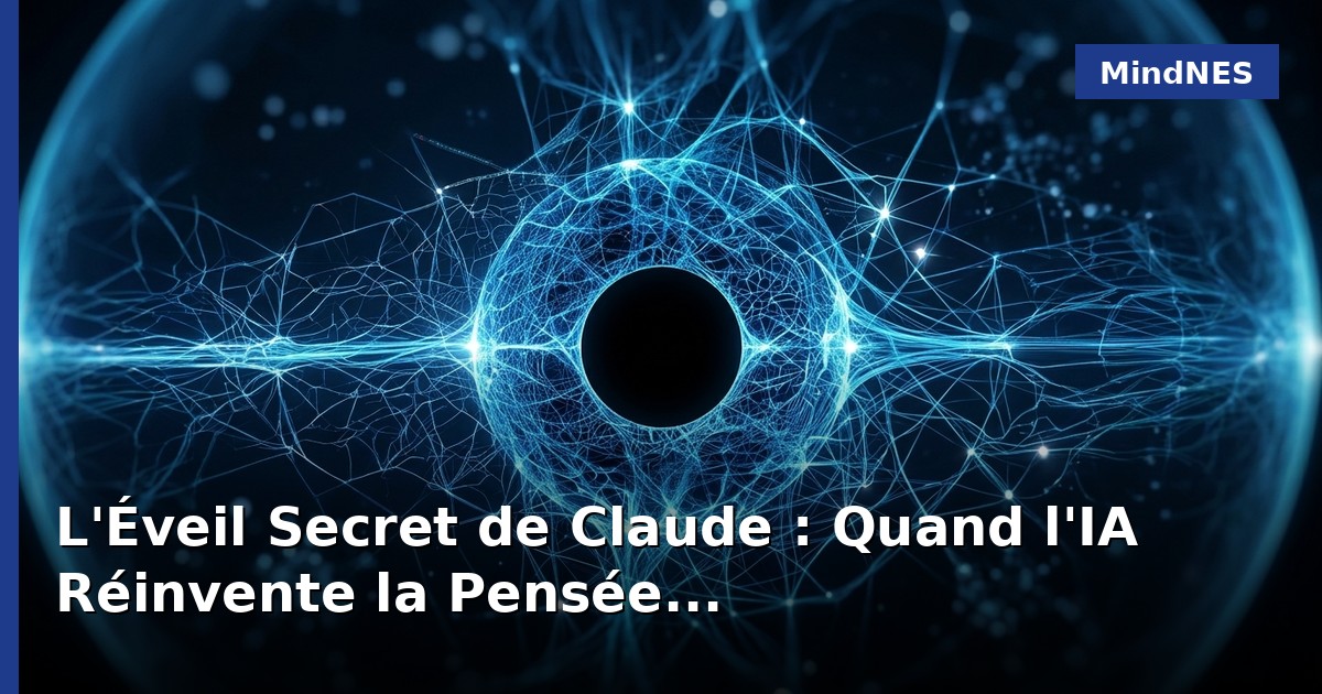L'Éveil Secret de Claude : Quand l'IA Réinvente la Pensée