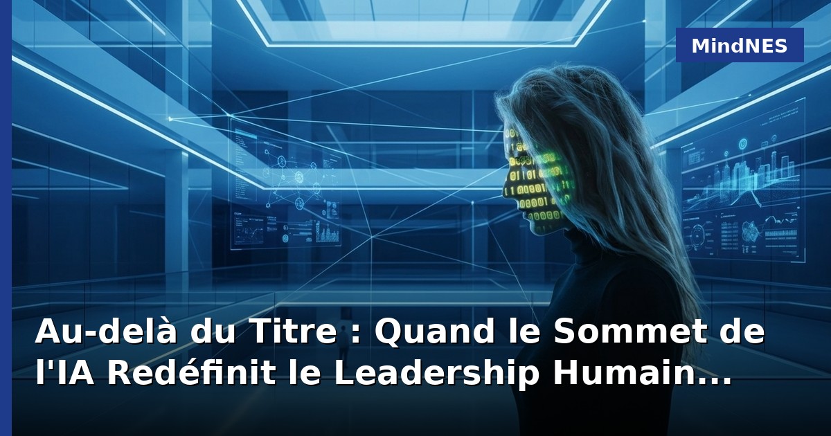 Au-delà du Titre : Quand le Sommet de l'IA Redéfinit le Leadership Humain