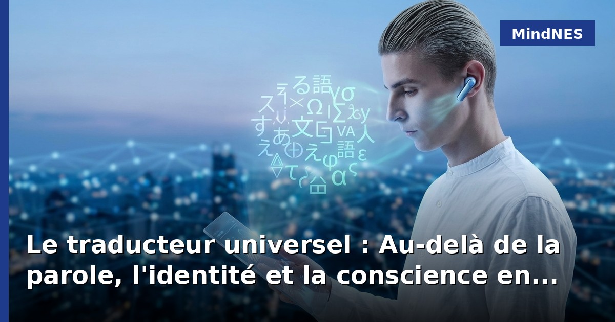 Le traducteur universel : Au-delà de la parole, l'identité et la conscience en bascule