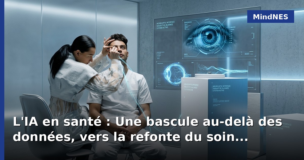 L'IA en santé : Une bascule au-delà des données, vers la refonte du soin