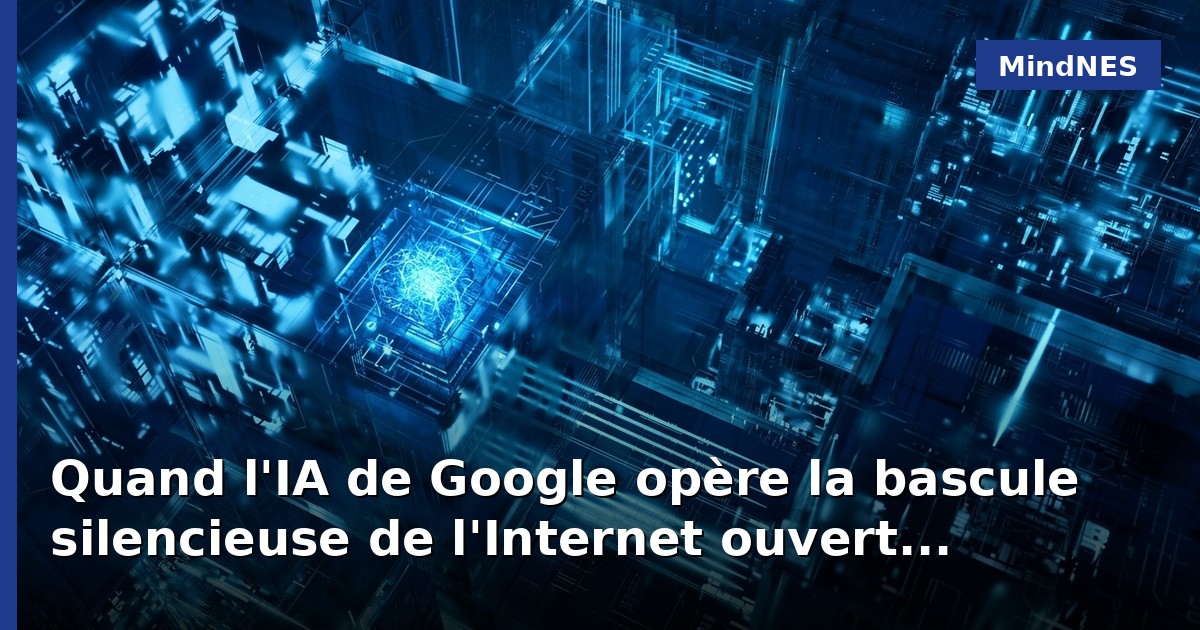 Quand l'IA de Google opère la bascule silencieuse de l'Internet ouvert