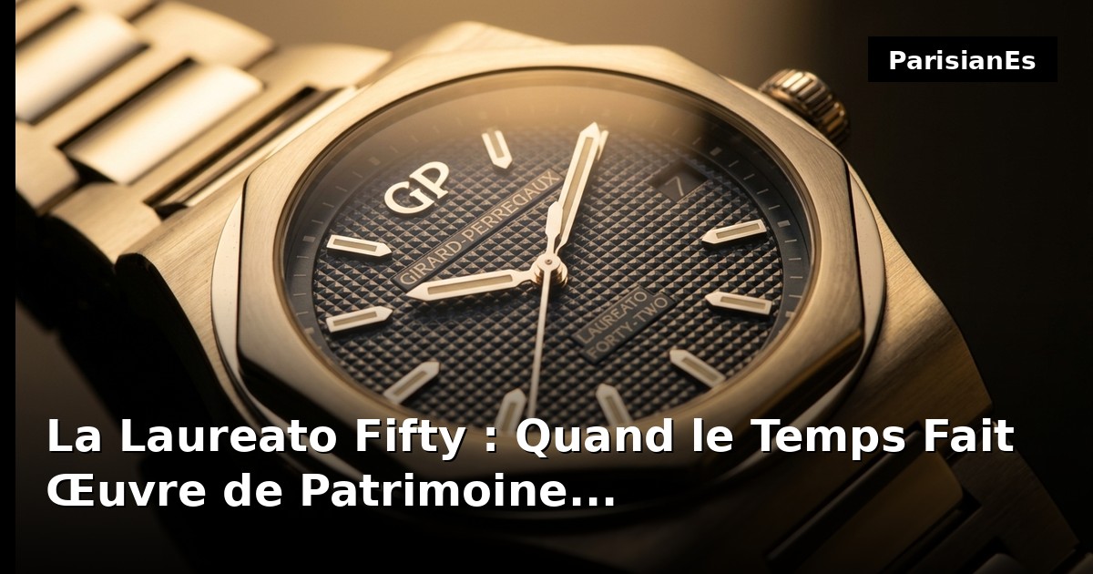 La Laureato Fifty : Quand le Temps Fait Œuvre de Patrimoine
