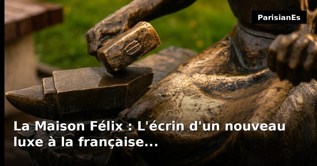 La Maison Félix : L'écrin d'un nouveau luxe à la française