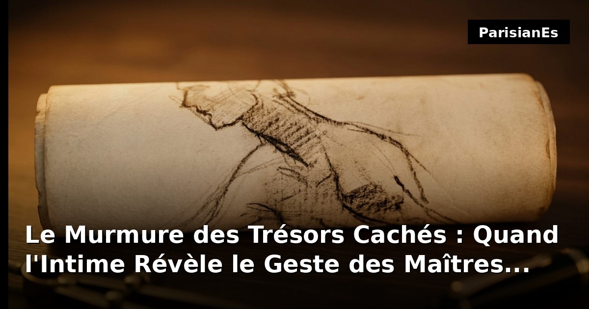 Le Murmure des Trésors Cachés : Quand l'Intime Révèle le Geste des Maîtres Français